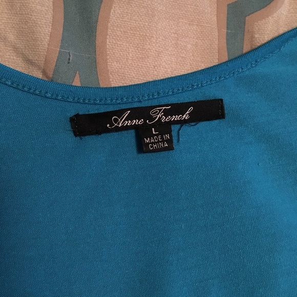 Blue Ruffled Dress - Picture 3 of 4